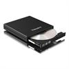 Aluratek AEOD100F - Disk drive - DVD±RW (±R DL) / DVD-RAM - 8x/8x/5x - Hi-Speed USB - external AEOD100F